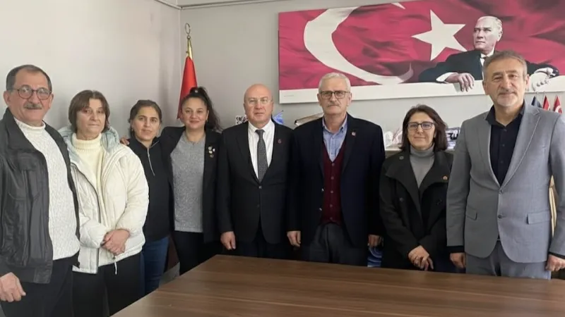 CHP Heyetinden Başkan Güdek’e Hayırlı Olsun Ziyareti